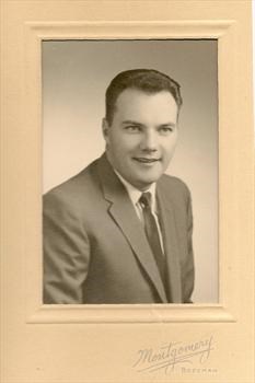 Bill after graduating from Montana State University