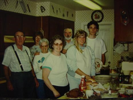 1989 Bill,Pa,Nan,Rose,Kelly and Jeff  "Memories"