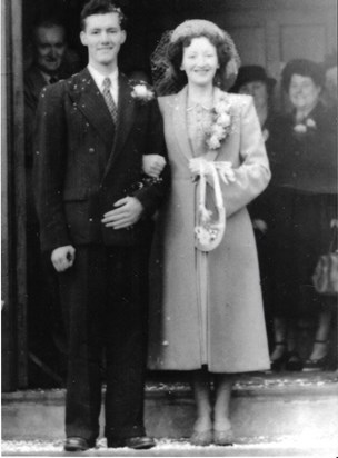 Mam & Dad Wedding 1951
