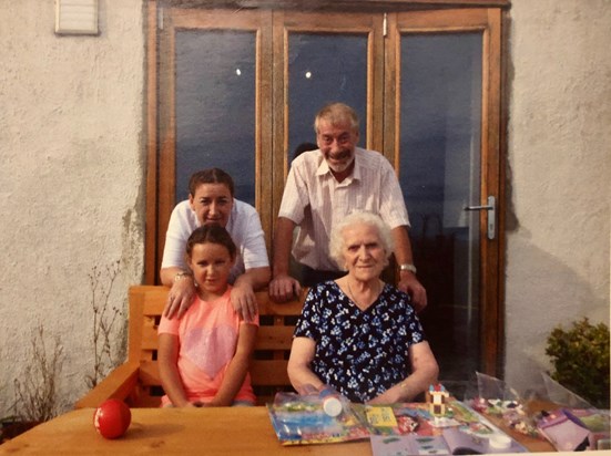 Four generations at the farm 2014