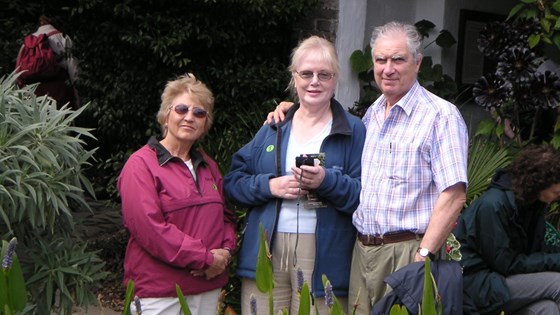 Rita, Jan and Bill in Cornwall Sept 2004