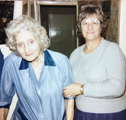 Dorothy and her sister May