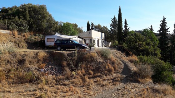 The Cryptocaravan, Al´s home in spain 