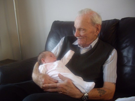 Grandad and Amelia 2009