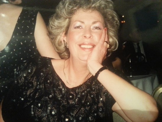 A radiant Mum at Nick's 21st- 1998