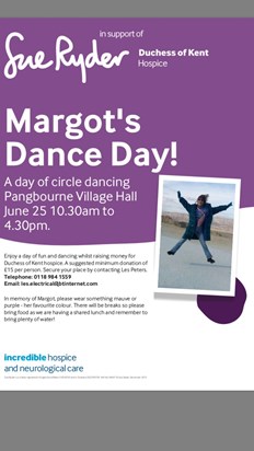 Margot's Dance Day - 25th June 2017