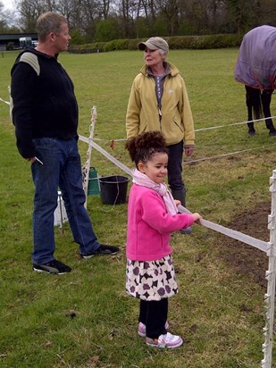 Jen, Nev and Leah with the Poppy