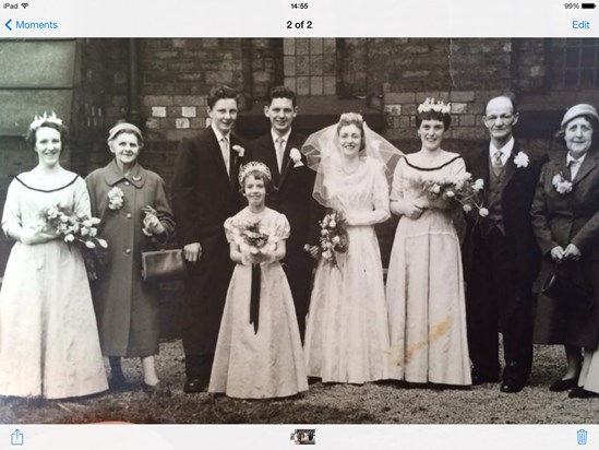 Wedding Day 14th March 1959