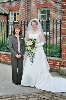 Hannah and Sean’s wedding 12th May 2004
