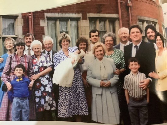 1988 Melissa’s Christening day @Broadfield Hotel! Kershaw/Sheard/Glover/Reeves/Smith/Travis Family ! X