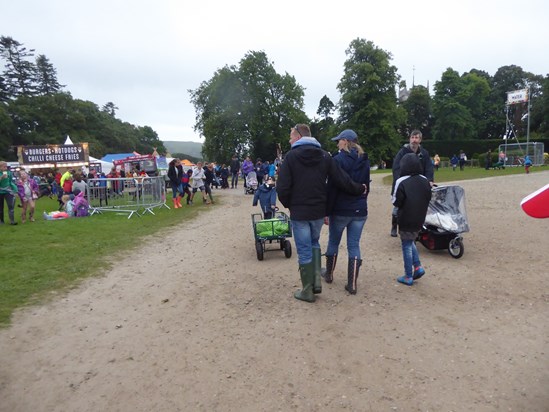 Happy Family at Camp  Bestival