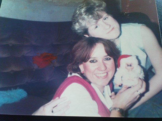 me and nic aged 14ish