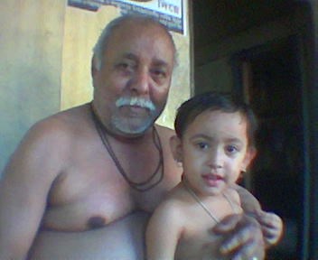 Dad & shania in bangladesh in 2005