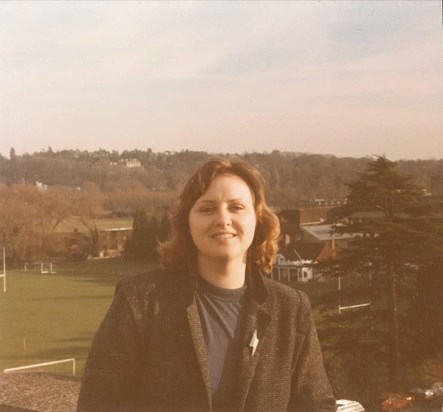 Aileen in Oxford 1988