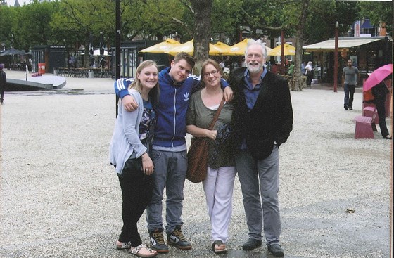 Andrea, Michael, Aileen and Dylan- Amsterdam 2012