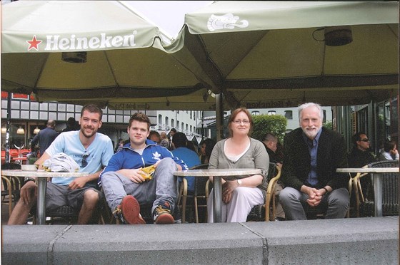Kevin, Michael, Aileen and Dylan - Amsterdam 2012