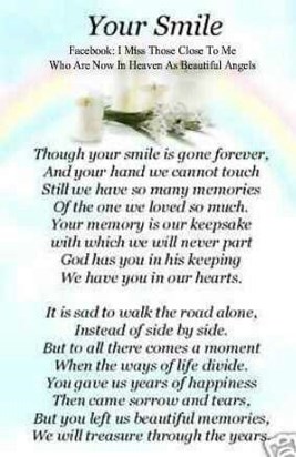dads ashes poem