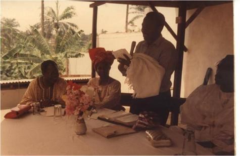 Grandson Segun Apampa's Naming ceremony3 1992