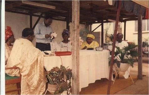 Grandson Segun Apampa's Naming ceremony2 1992