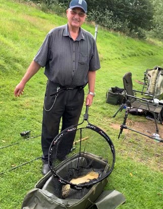 King of the lake with this catch! 3 Islands Lake 24th July 2020, 