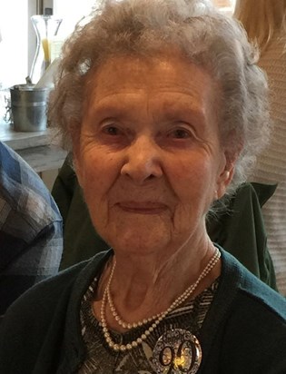 Margaret on her 90th Birthday