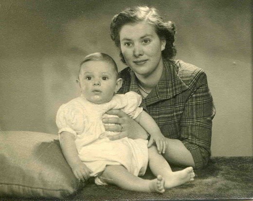 img194Mum and me. 1952