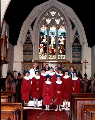 St Mary Magdalen Choir 1986