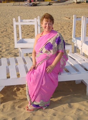DSC04634 (2) Our beautiful Sue enjoying her best life with us in Goa.. Love & miss you dear friend so very much x