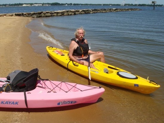 Kayaking Chesapeake Bay!