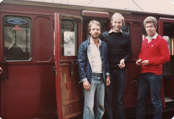 1982 Ffestiniog Railway - we travelled first class!