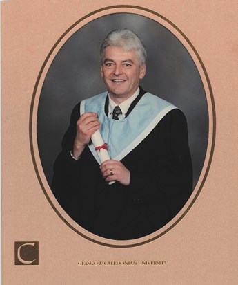 Duncan graduating, 1999