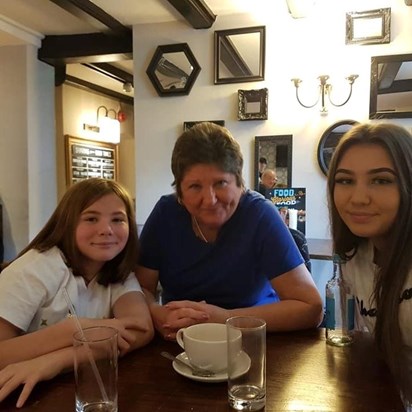 wendy with her grandaughter Olivia and great niece Emma