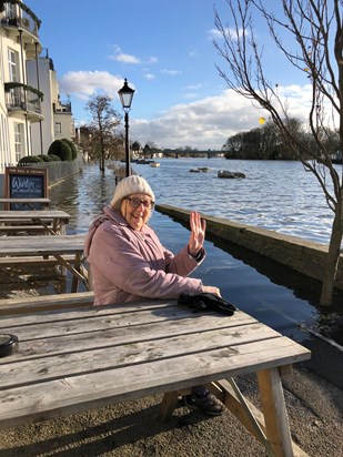 Marie at Strand on the Green, December 2023.