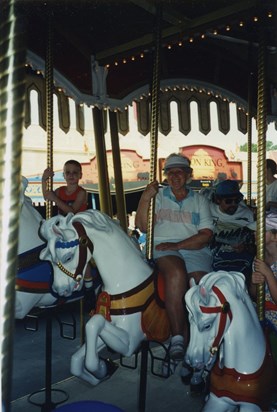 On Her Favorite Ride in Her Favorite Place - Disney 1995