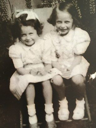 Mum and Big Sister Barbara - Kingstanding - 1942