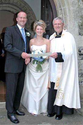 12th June 2004 🙏🏻 Precious memories 🙏🏻 Our wedding day would not have been the same without Father Paul 🙏🏻 He will be forever in our hearts 🙏🏻 xx