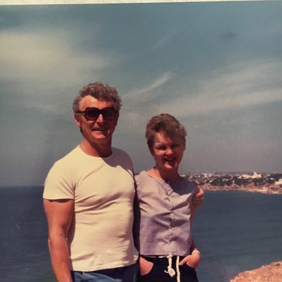 Me and Dad in Portugal