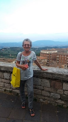 Pam in Perugia Italy 2017