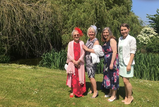 Mum and all her girls, May 2018