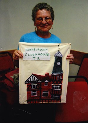 Towns Women's Guild Banner made by Pam 2010