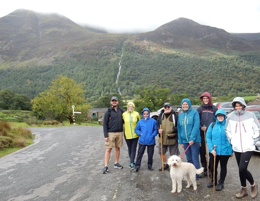 A day out walking in the Lakes with the family