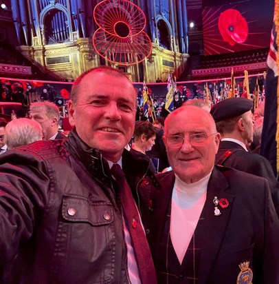 RBL Remembrance Service, at the Royal Albert Hall, Nov 2022 