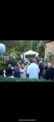 Mine & Geoff's Wedding Garden Party x