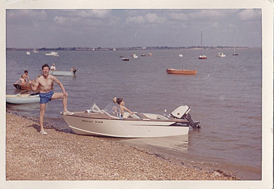 Dad - St Lawrence, Essex 1962