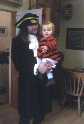 Magnus's pirate dad, Julian