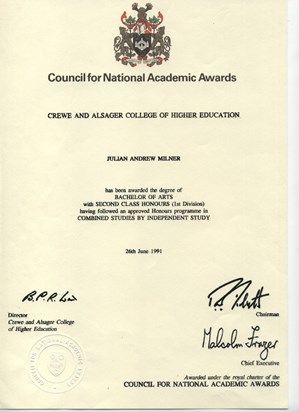 B.A. degree 1991)