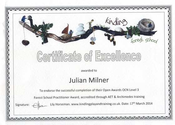 Forest School Certificate 1