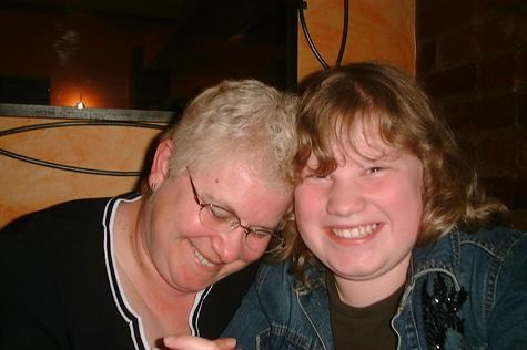 With Katherine, 2004