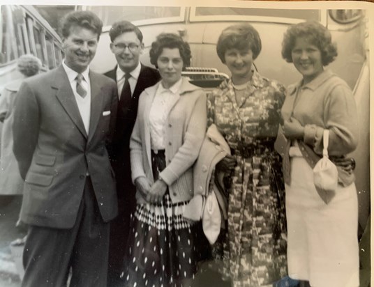 Our parents (Joan and Harry Phillips) with Ken and Margaret