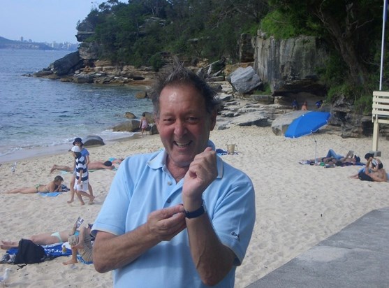 Swimming in Rose Bay, Sydney - 2006